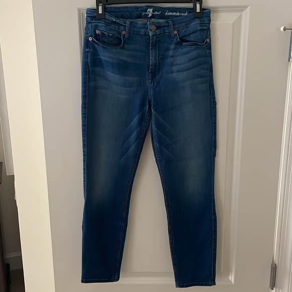 7 for All Mankind kimmie cropped jeans - Picture 2 of 13